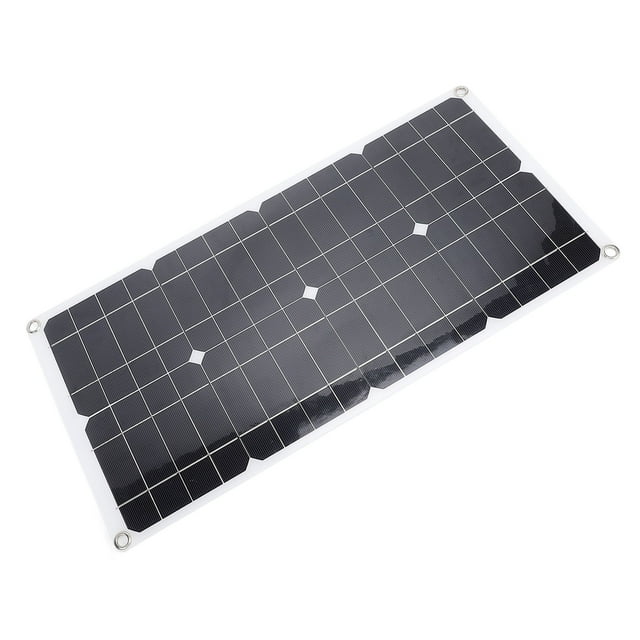 Solar Panel, 25W Anti Reverse Charging Solar Panel Controller for Camping 10A,30A,50A,80A,100A