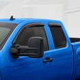 thumbnail image 4 of Goodyear Shatterproof Window Deflectors for Trucks GMC Sierra 2500HD/3500HD 2007-2014 Extended Cab, Tape-on Rain Guards, Window Visors, Vent Deflector Visor, Truck Accessories, 4 pcs- GY003194LPv2, 4 of 8