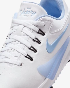 New Nike Victory Pro 4 Wide Golf Shoes - White/ Psychic Blue