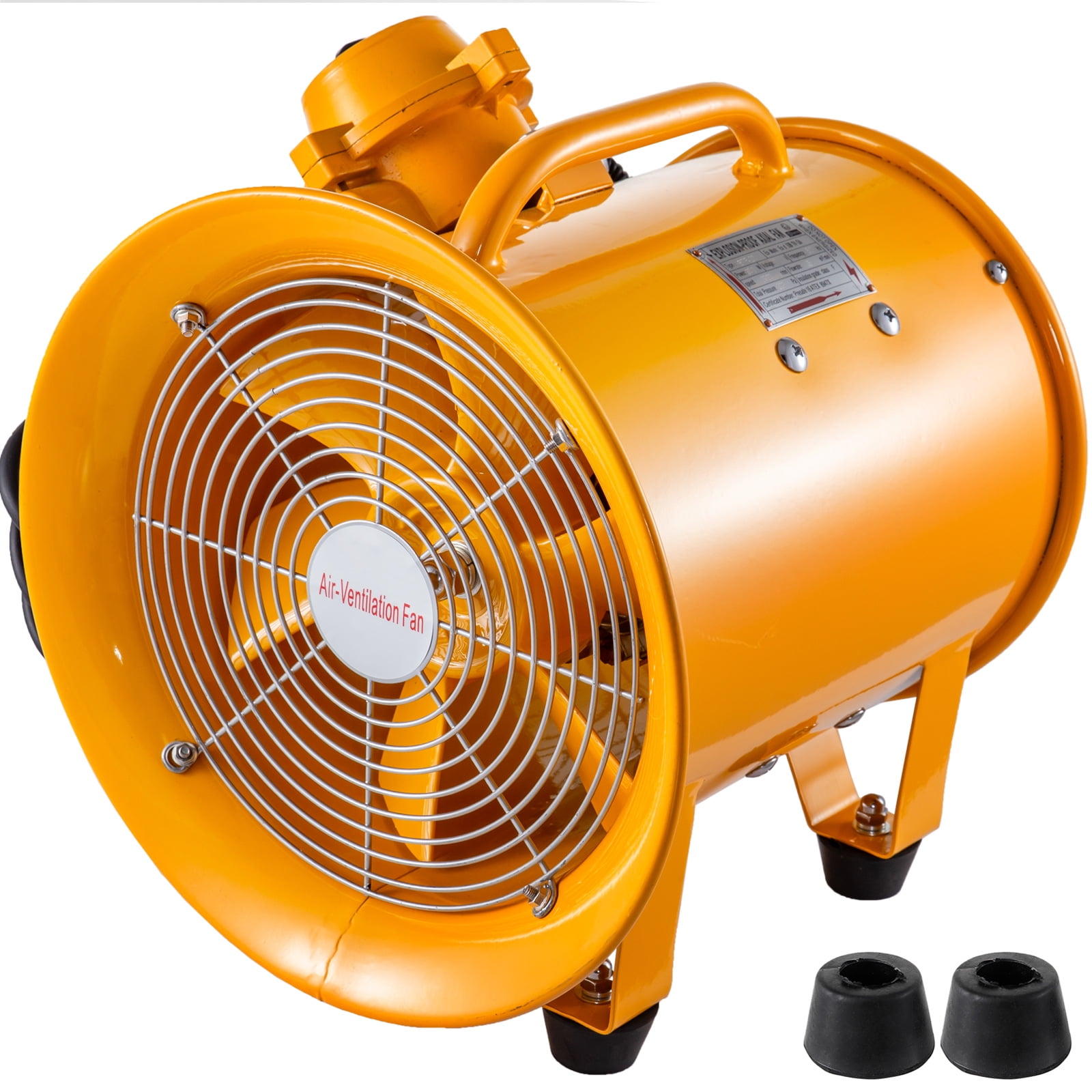 Portable Ventilator Axial Blower Workshop Extractor Fan 250mm 