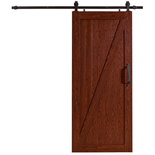 Spectrum Millbrooke PVC Barn Door ZStyle Size 36"wide x 84"high Kit