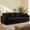 Black, variant on IPKIG 106-inch Oversized Corduroy Cloud Couch, 4-Seater Modular Sleeper Sofa with Thick Cushions and Storage in Green Fabric