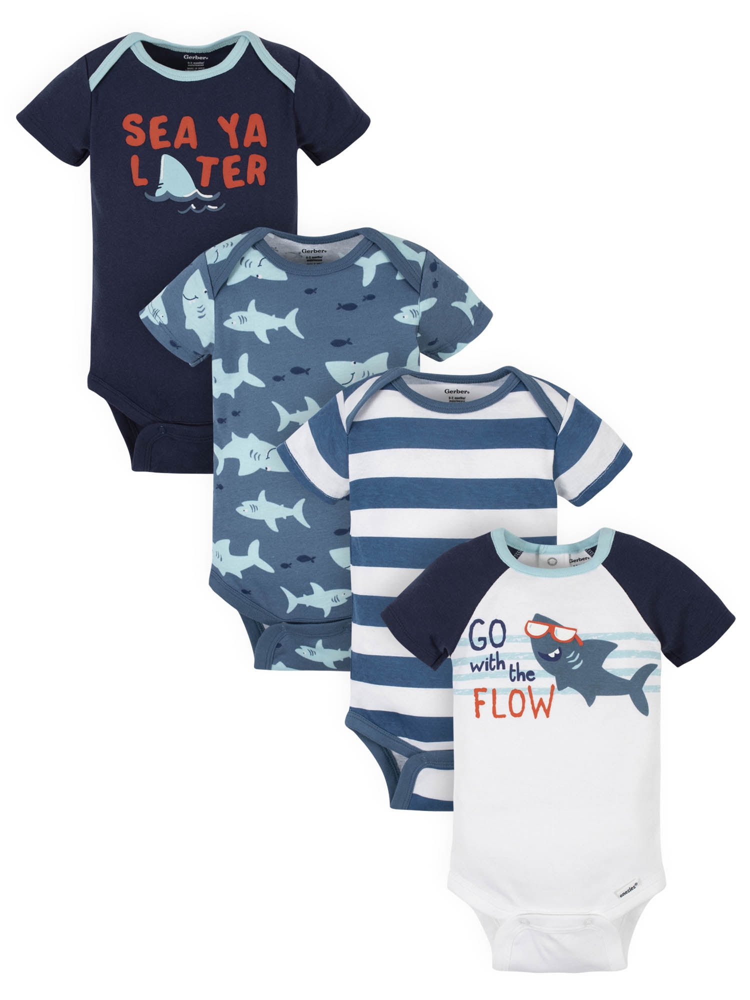 Gerber Baby Boys Short Sleeve Onesies Brand Kenya Ubuy