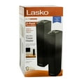 thumbnail image 1 of Lasko Ultra Slim Electric Tower Heater, Black  (Two Pack), 1 of 5