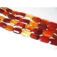 thumbnail image 2 of Faceted Carnelian Agate 12x18mm Rectangular Beads | 5 Beads |, 2 of 4