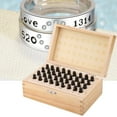 thumbnail image 3 of 6mm Leather  Set, Practical Letter And Number  Set, Woodworking For Leather Crafts, 3 of 8