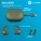 thumbnail image 4 of JLab Go Sport+ Wireless Workout Earbuds Featuring C3 Clear Calling, Secure Earhook Sport Design, 32+ Hour Bluetooth Playtime, and 3 EQ Sound Settings (Green), 4 of 5