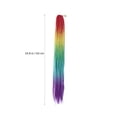 thumbnail image 2 of unbranded Hairpiece Ponytail Braid Sintético Con Color Multi Degradado Ideal Para Fiestas Y Disfraces Fashion, 2 of 8