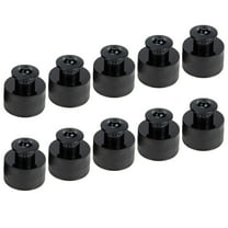 Hytrove Black 10Pcs Bottle Tops With Strong Seal Effect For Sports