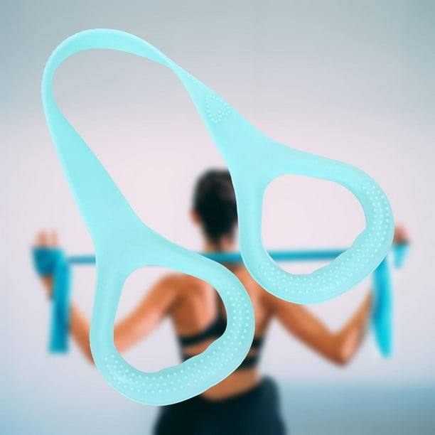 Banda de resistencia elástica Yoga Calentamiento Ejercicio de tracción Bandas de estiramiento para Pilates, Baile, de guía, Ejercicio, Gimnas Verde47cmx2cm Macarena Bandas de resistencia