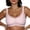 Pink, variant on Women's Wireless Jelly Bra, V Mesh Comfortable Bralette, Supportive T-shirt Bra, No Underwire, Seamless Push Up Everyday Bra, Sizes S to 3XL