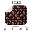 thumbnail image 4 of Pioneer Flower Floral Print Pattern Kitchen Dish Drying Mat 1 Pack, Ultra Absorbent Microfiber Drainer Mat, 16"x18", 4 of 6