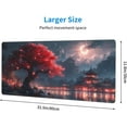 thumbnail image 2 of Extended Gaming Mouse Pad, Large Gaming Mouse Waterproof with Stitched Edges, Non-Slip Desktop Pad for Home and Office, Level Up Your 35.4X15.7 Inch, 2 of 15