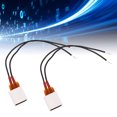 thumbnail image 4 of 5Pcs PTC Heater Plate Constant Temperature Air Heater High Power Ceramic Thermostatic Aluminum Shell PTC Heating Plates Sheet Black Cable, 4 of 8