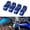 Blue, variant on SPEEDWOW 10AN Hose Separator Clamp Fuel line Mounting Clamps Aluminum Hose Fitting Adapter for 5/8 Fuel Hose, Oil Line, Brake Line, Water Pipe and Gas Line Blue