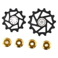 thumbnail image 2 of 2pcs 12T+14T Ceramic Bearing Rear Derailleur Pulley Jockeywheel for SRAM AXS Golden, 2 of 10