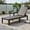 Brown, variant on Resenkos Lounge Chair Outdoor, Patio Lounge Chair,Outdoor Chaise Lounger Chair with Waterproof Rattan Textured PP Surface and 330 lbs Capacity-Brown (Cushions notcluded)