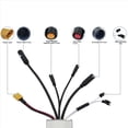 thumbnail image 3 of 2X Controlador de Sinusoidal para Bicicleta Eléctrica de Modos, 24 V/36 V/48 V, 17 A, con Pantalla LCD S866, Conector Impermeable para Bicicleta Eléctrica de 350 W, 3 of 5