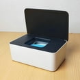 thumbnail image 4 of Caja de Almacenamiento de 2 Piezas para Mascarillas, Dispensador de Toallitas, Caja de Almacenamiento de Pañuelos Baoblaze cubierta de la caja de almacenamiento, 4 of 8