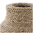 thumbnail image 4 of DecMode 19" Handmade Wrapped Brown Seagrass Vase, 4 of 8