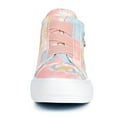 thumbnail image 4 of JENN ARDOR Women Platform Sneakers Hidden Wedge Canvas Shoes Fashion Walking Slip On Sneaker Non Slip with Zipper, 4 of 10
