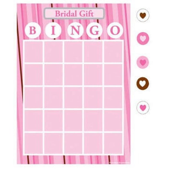 Creative Converting Bride to Be Dots Bingo Set