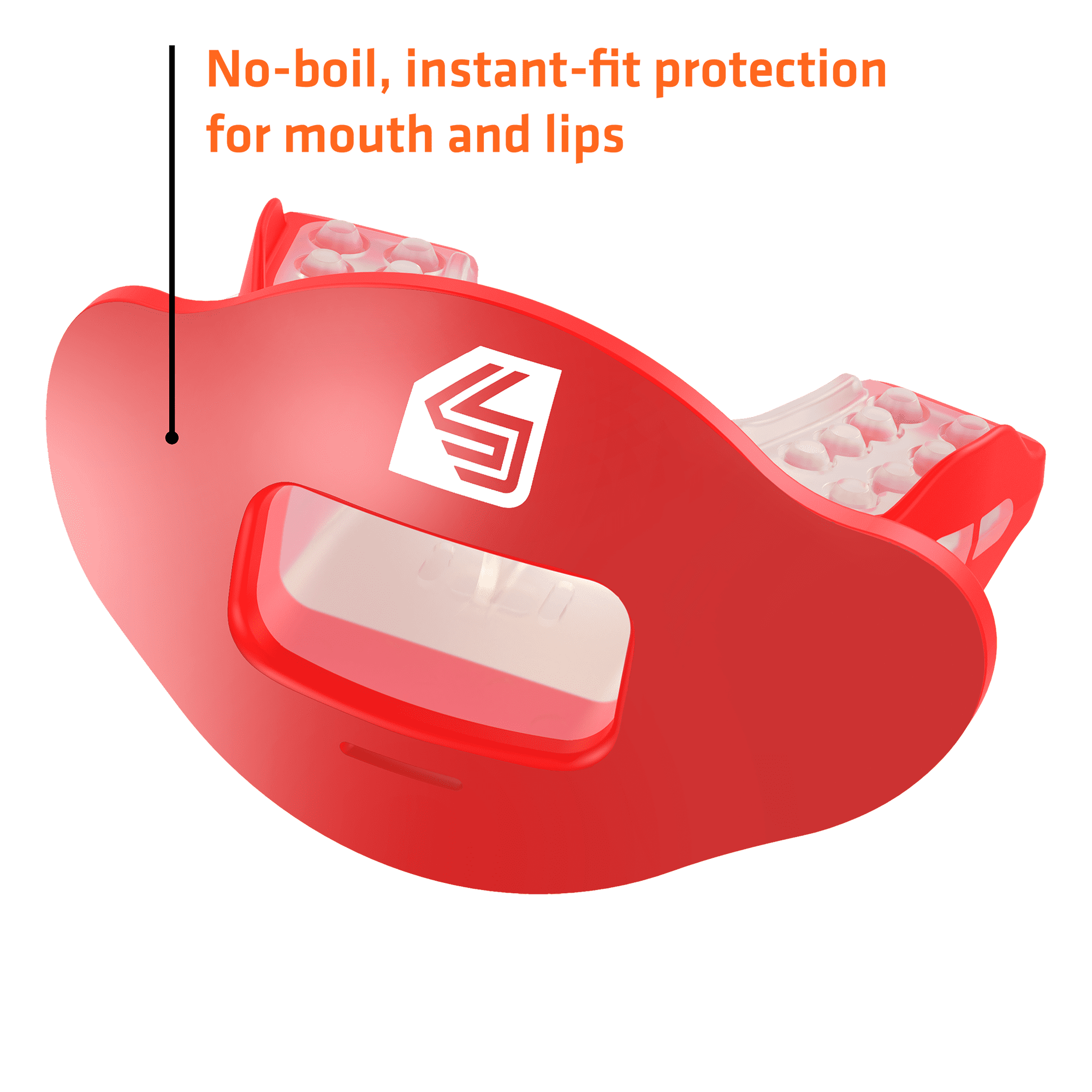 Shock Doctor, Max Air Flow Lip Guard, Youth, Kool-Aid Cherry