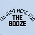 thumbnail image 2 of CafePress - I'm Just Here For The Booze Baby Light Bodysuit - Baby Light Bodysuit, Size Newborn - 24 Months, 2 of 4