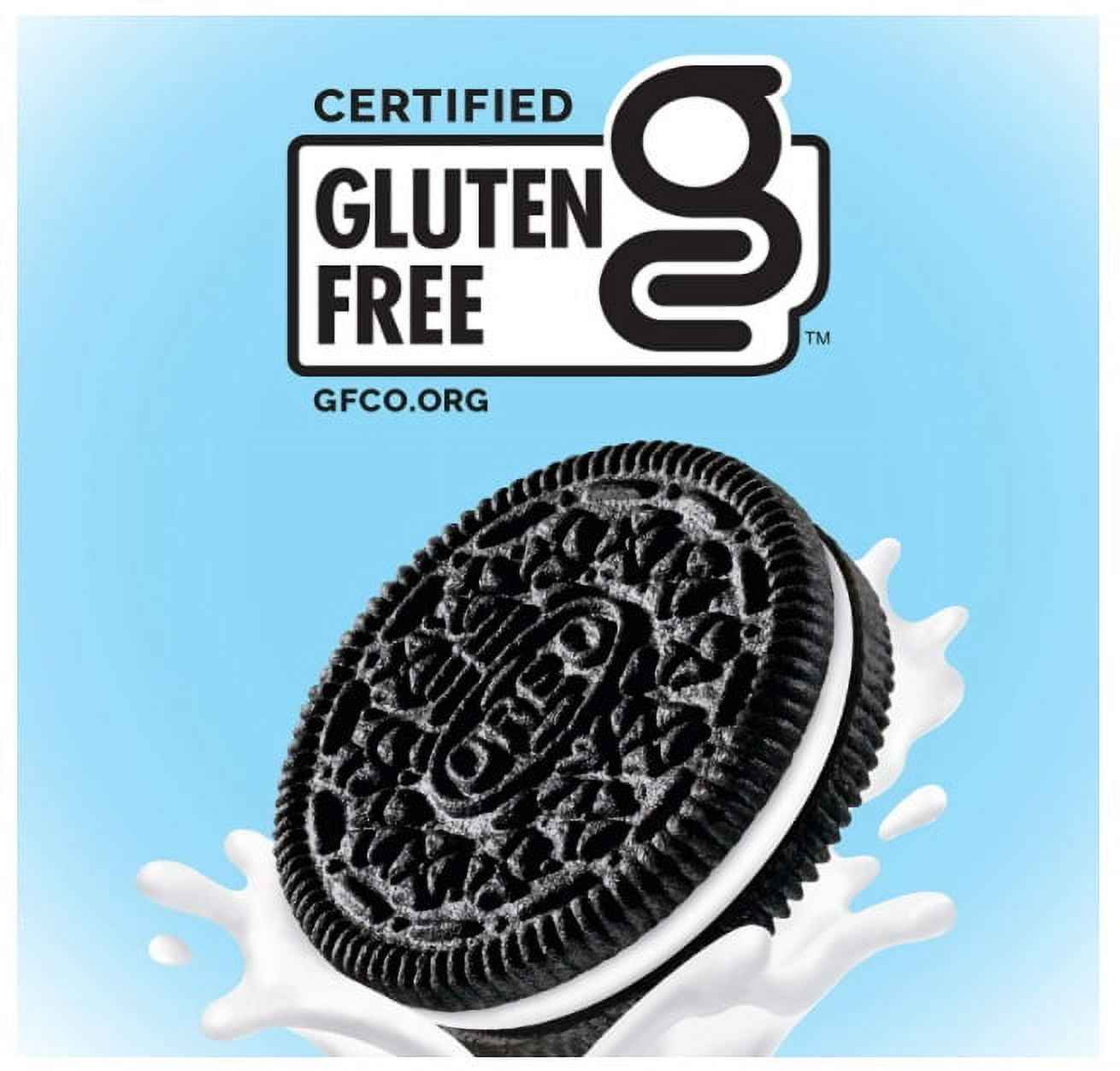 OREO Gluten Free Variety Pack Includes Original, Double Stuf, Golden and Mint Chocolate Sandwich Cookies (4 Packs)