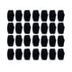 thumbnail image 1 of 32 Uds Banda De Rayas Negras Accesorios Funerarios De Nailon Para Insignias De Policía Baoblaze Raya de banda de luto, 1 of 8