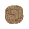 thumbnail image 1 of CAROOTU Hand-woven Heat Insulation Placemats Twine Woven Coasters Boho Style Kitchen Tool for Home Restaurant, 1 of 7