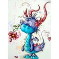 thumbnail image 1 of Taladro Pintura Diamante (DE6056) Ronda Completa DIY Dibujos Animados Dragón Mosaico para Bead Art 20X30cm FLhrweasw Nuevo, 1 of 1