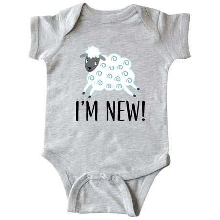 

Inktastic New Baby Boy Lamb Cute Gift Baby Boy Bodysuit