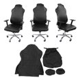 thumbnail image 4 of Gaming Chair Covers, Comprehensive Protection Chair Cover Waterproof  For Home Wine Red,Black,Dark Brown, 4 of 8