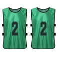 thumbnail image 2 of 6 PCS Kid's Basketball Pinnies Camisetas de baloncesto de secado rápido Juventud, 2 of 8