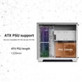 thumbnail image 3 of Funda para PC Raijintek Paean C7 White TG4 ATX con vidrio templado, 3 of 5