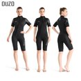 thumbnail image 3 of Traje de neopreno de 3 mm para hombre y mujer, traje de baño de manga corta, traje de buceo de una pieza, traje de buceo para surfear con medusas, 3 of 5