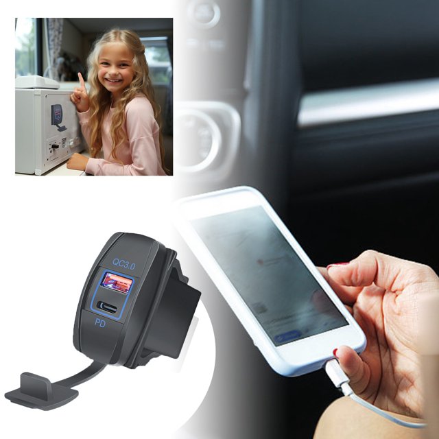 Revamp Your Car’s Tech With Advanced USB Multiple Ports & Stylish Finish For Every Driver! That Stuff Lights for Cars Automotive Interior Lights Dome Light Car Mat Light for Cars Car Foam Interior