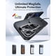 thumbnail image 3 of Funda de teléfono ESR para iPhone 16 Pro Max con MagSafe Frosted Black, 3 of 9