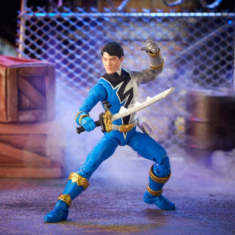 Power Rangers Lightning Collection Dino Fury Blue Ranger 6 Action