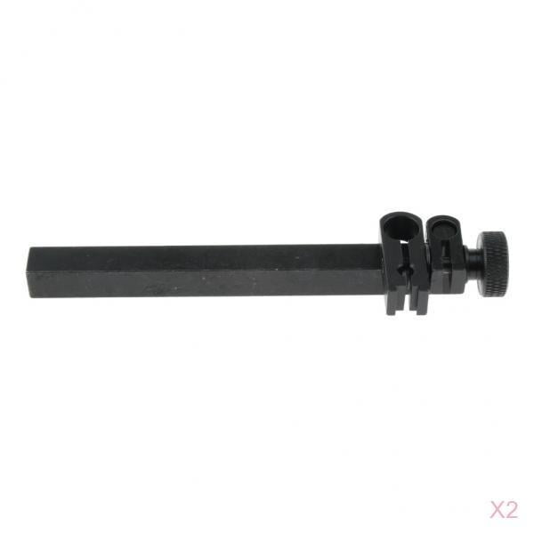 3.94inch Dial Test Indicator Holder Extesion Rod With 0.31inch Rotary Clamp 