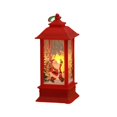thumbnail image 2 of Adornos navideños Lámpara de viento navideña Lámpara de candelabro Luz de noche Lámpara de viento de llama Decoración de Papá Noel Regalos de Navidad, 2 of 6