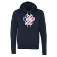 thumbnail image 2 of American Flag in Dog Paw, Fatriotic Sweatshirts, 4th of July Hoodies - Navy MH200HOODPATRIOT S4 XS, 2 of 3