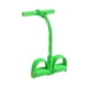 thumbnail image 2 of Banda de resistencia con pedal portátil para abdominales, multifuncional, con 4 tubos, para mujeres. Verde, 2 of 9
