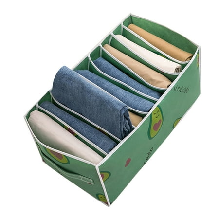 

Underwear Storage Box Washable Non-woven Fabric Divider Organizer for Socks Bra Ties Lingerie