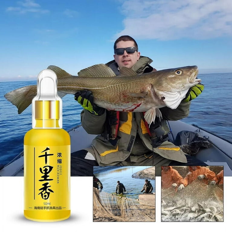 VERMON 50ml Fishing Bait Attractants High Concentration Natural