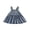 Blue, variant on Cenuakty Toddler Girls Denim Dress Cute Overalls Dress