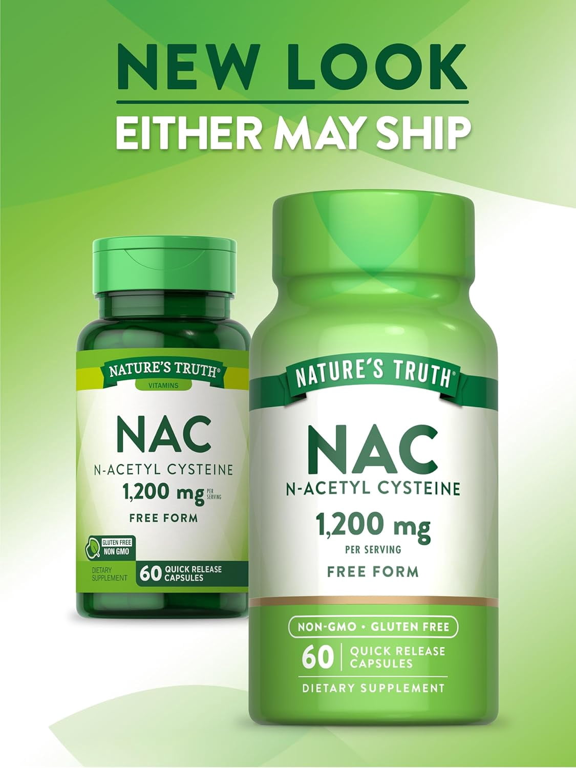 N-Acetyl L-Cysteine Powder Dietary Supplements NAC N-Acetyl-Cysteine &  Glutathione Antioxidant Supplement  120 Capsules, 2028mg, Exp 02/2027  Weight Loss
