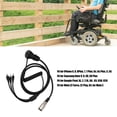 thumbnail image 4 of Cable De Carga USB Para Silla De Ruedas, 3 En 1 Cable De Carga Para Silla De Ruedas De Rendimiento Estable Multifuncional Para Excursiones, 4 of 7