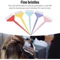 thumbnail image 3 of 5PCS Hair Color Brushes Kit, Frosted Handle Soft Bristles Hair Tinting Brushes Hair Coloring Tool for Salon Home DIY, 3 of 5